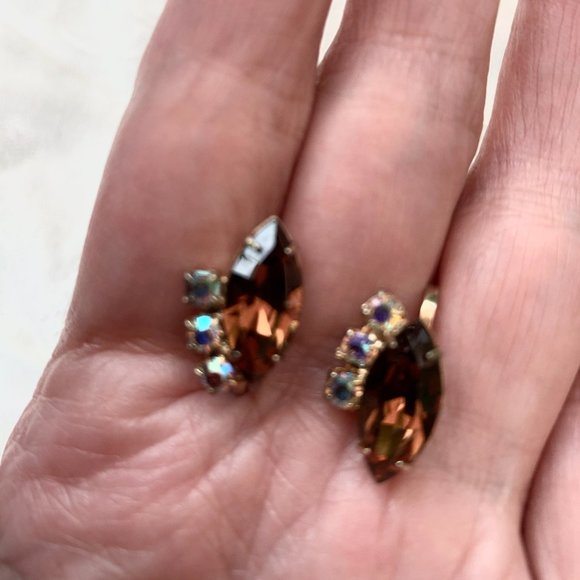 Vintage JAY KEL ORIGINAL Brooch/Earrings Set - Picture 6 of 11